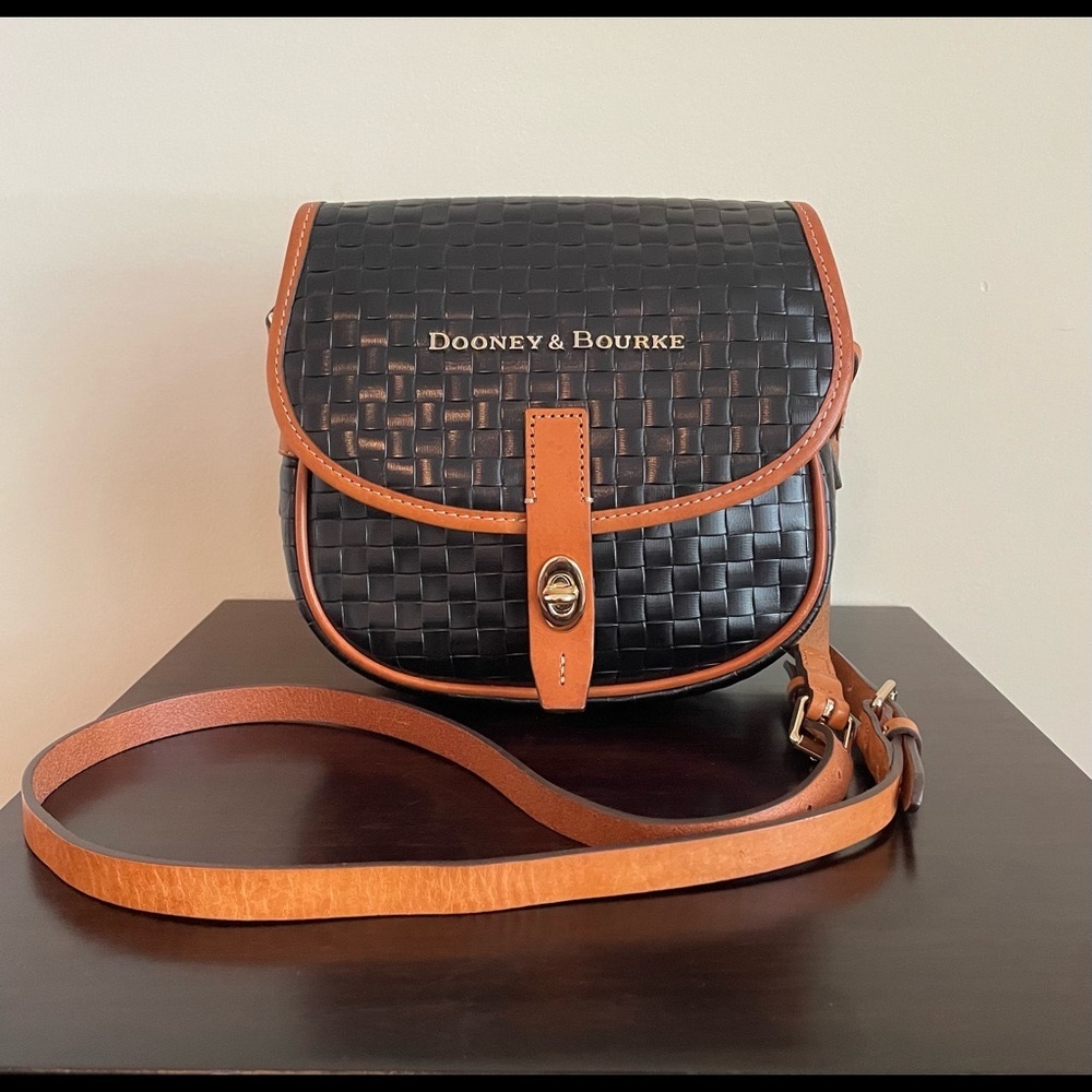 Dooney & Bourke Woven Leather Crossbody